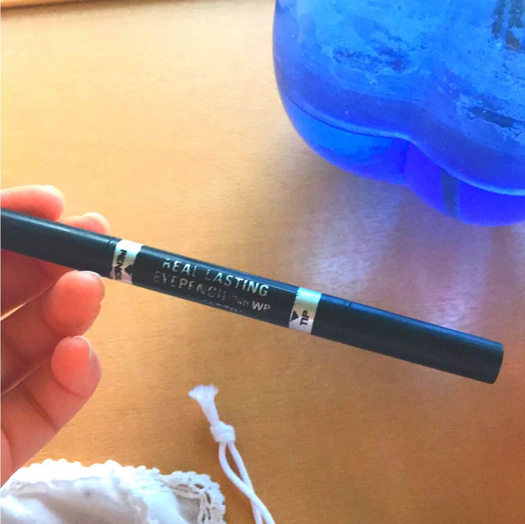 リアルラスティングアイペンシル24h WP(旧)/K-パレット/ペンシルアイライナーを使ったクチコミ（1枚目）