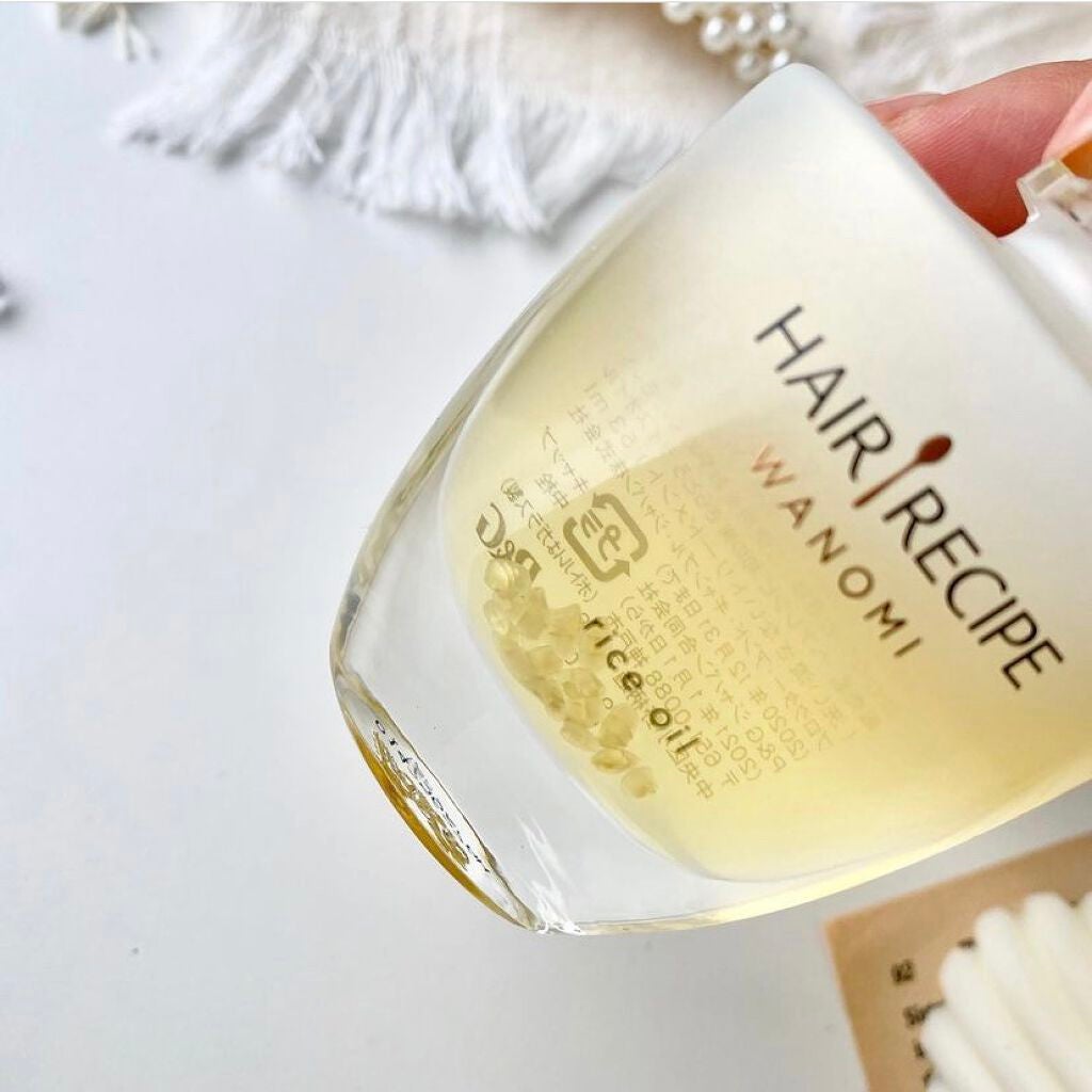 さらとろライスオイル(洗い流さないトリートメント)/WANOMI/ヘアオイルを使ったクチコミ(2枚目)