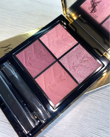 クチュール ミニ クラッチ/YVES SAINT LAURENT BEAUTE/アイシャドウパレットを使ったクチコミ(3枚目)