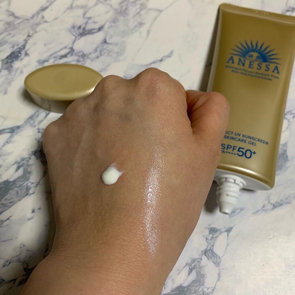 パーフェクトUV スキンケアジェル N/アネッサ/日焼け止め・UVケアを使ったクチコミ(2枚目)