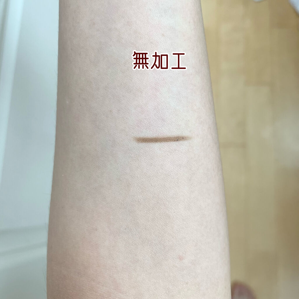 スリムスケッチアイブロウペンシル ライトブラウン/U R GLAM/アイブロウペンシルを使ったクチコミ（2枚目）