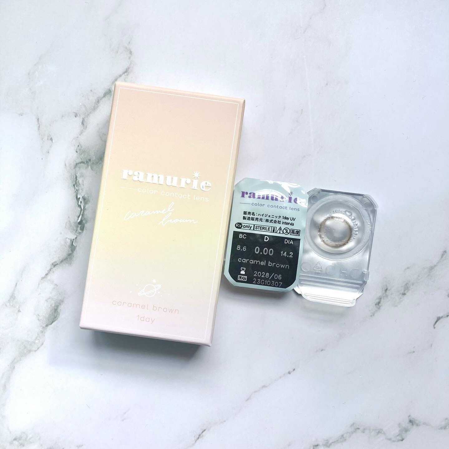 ramurie ラムリエ/ramurie/ワンデー（１DAY）カラコンを使ったクチコミ（2枚目）