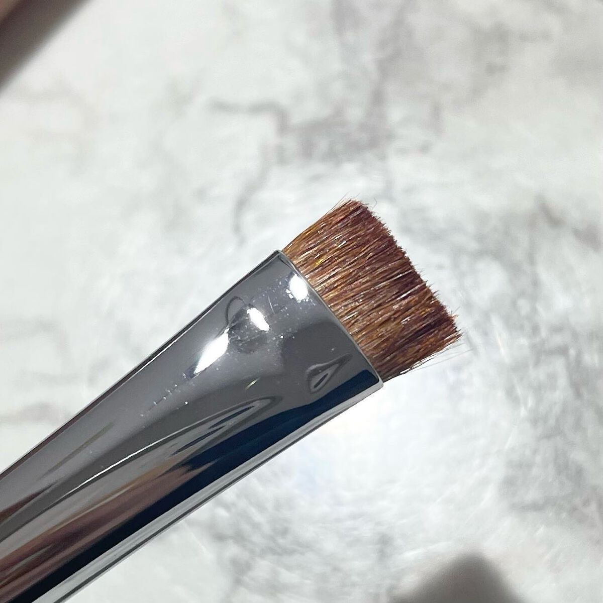平行眉ブラシ　熊野筆/WHOMEE/メイクブラシを使ったクチコミ（2枚目）