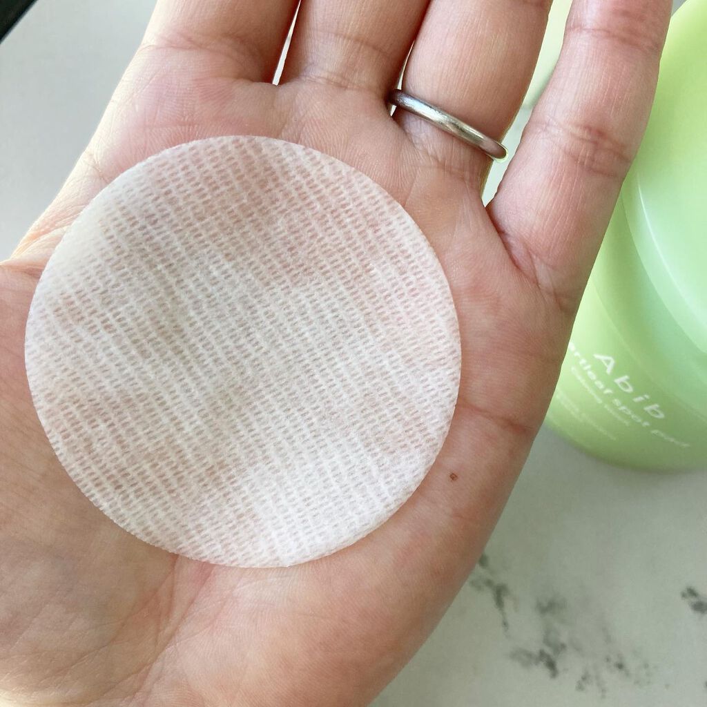 ドクダミカーミングタッチスポットパッド/Abib /トナーパッドを使ったクチコミ（3枚目）