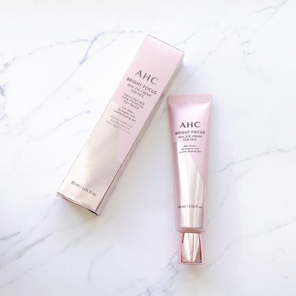 ブライト フォーカス リアル アイクリーム フォーフェイス/AHC/アイケア・アイクリームを使ったクチコミ(1枚目)