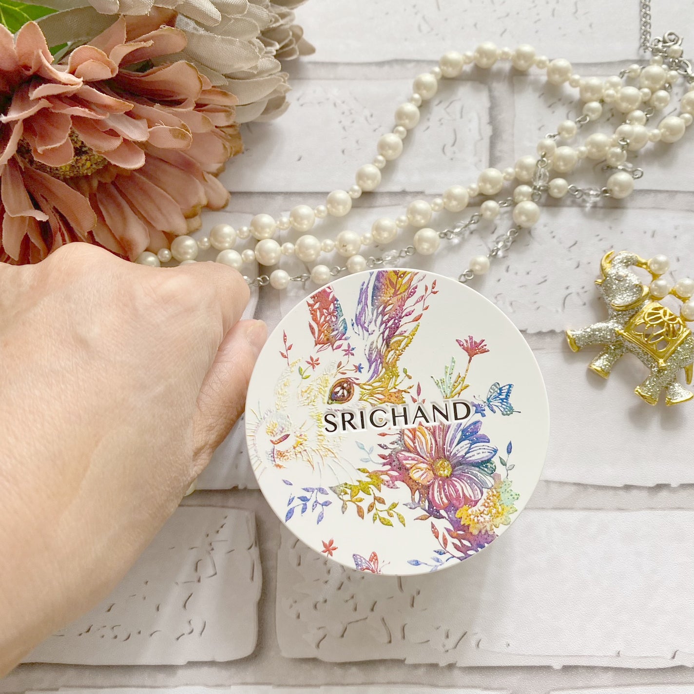 Bare パーフェクト トランスルーセントパウダー/SRICHAND/ルースパウダーを使ったクチコミ(4枚目)