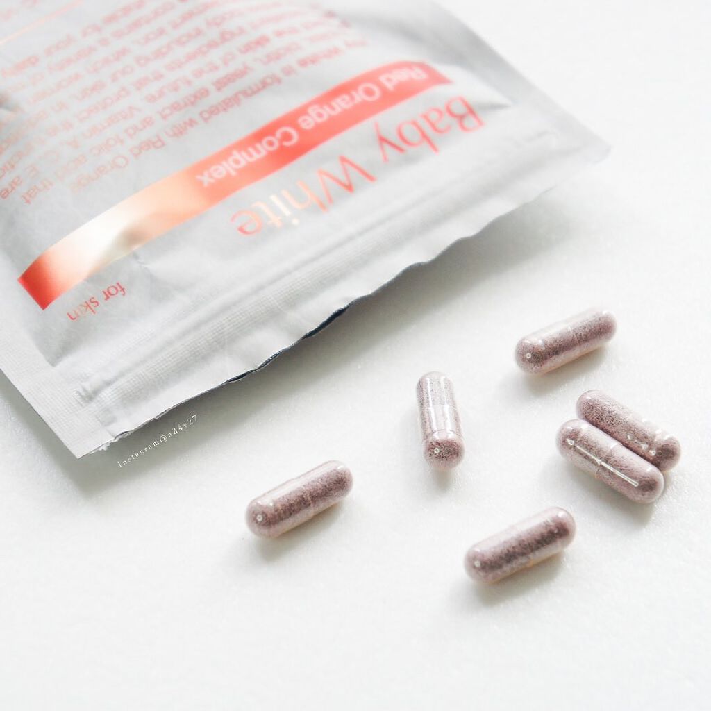 Baby White 60粒/renaTerra/美容サプリメントを使ったクチコミ(3枚目)