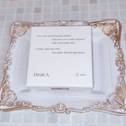 スリムフィット エバーラスティング クッション/Dear.A/クッションファンデーションを使ったクチコミ(4枚目)