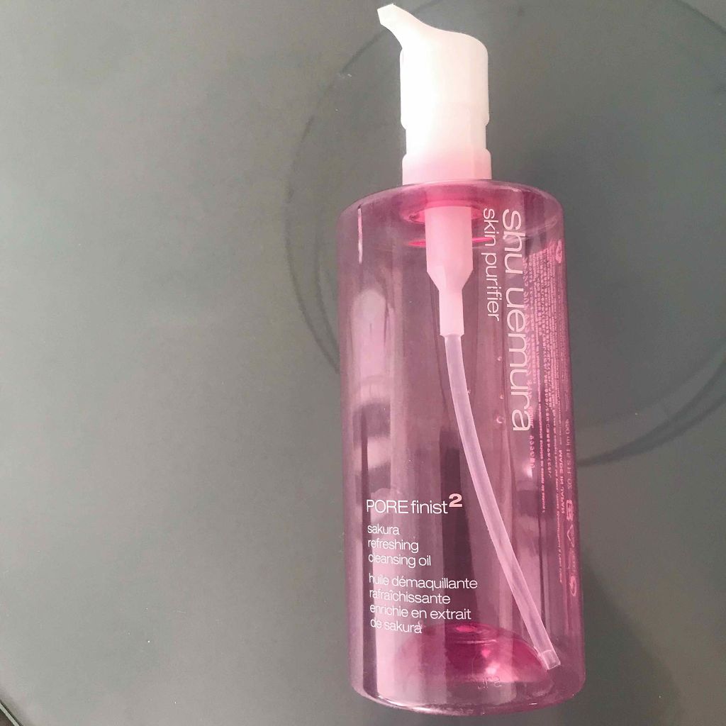 フレッシュ クリア サクラ クレンジング オイル/shu uemura/オイルクレンジングを使ったクチコミ(1枚目)