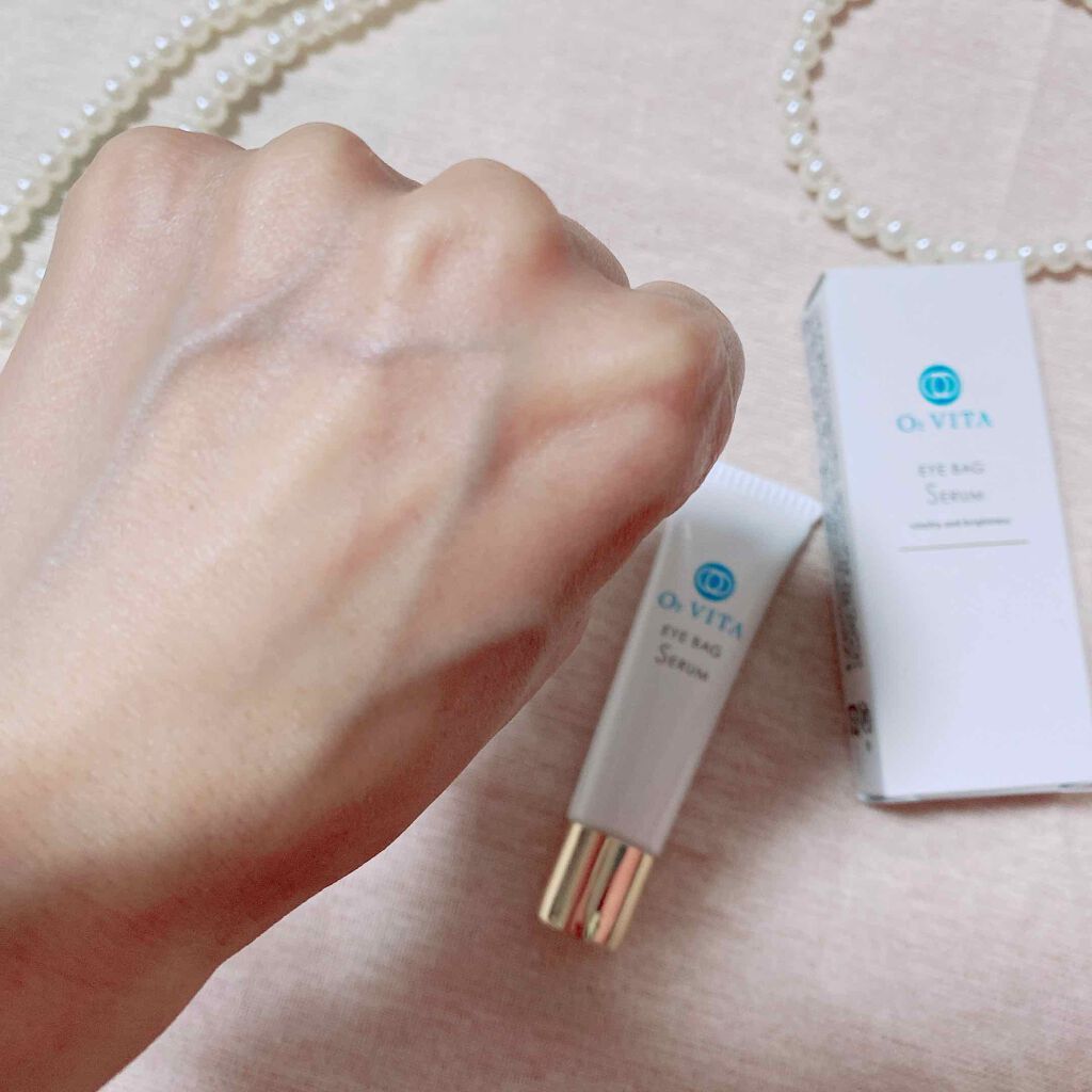 アイバッグセラム/O2VITA(オー・ドゥエ・ヴィータ)/アイケア・アイクリームを使ったクチコミ(4枚目)