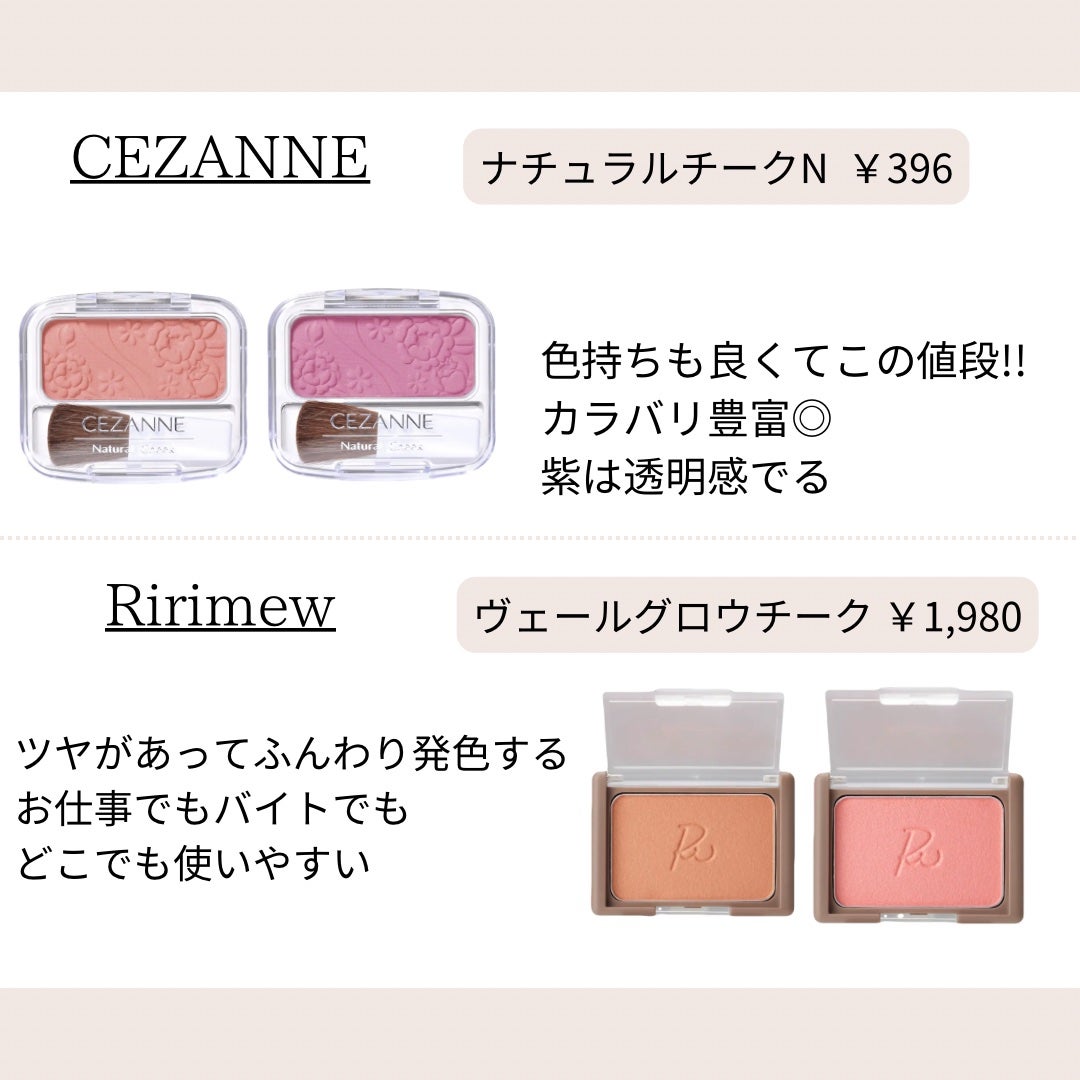 クリームチーク/キャンメイク/ジェル・クリームチークを使ったクチコミ(2枚目)