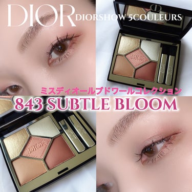 DIOR ディオールショウ サンク クルール 843 サトゥル ブルーム