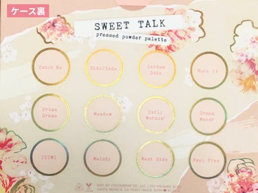 Eye Palette-Sweet Talk/ColourPop/パウダーアイシャドウを使ったクチコミ（3枚目）