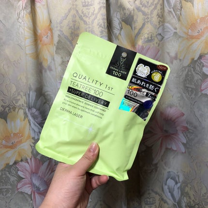 ダーマレーザー スーパーTEATREE100マスク/クオリティファースト/シートマスク・パックを使ったクチコミ(1枚目)