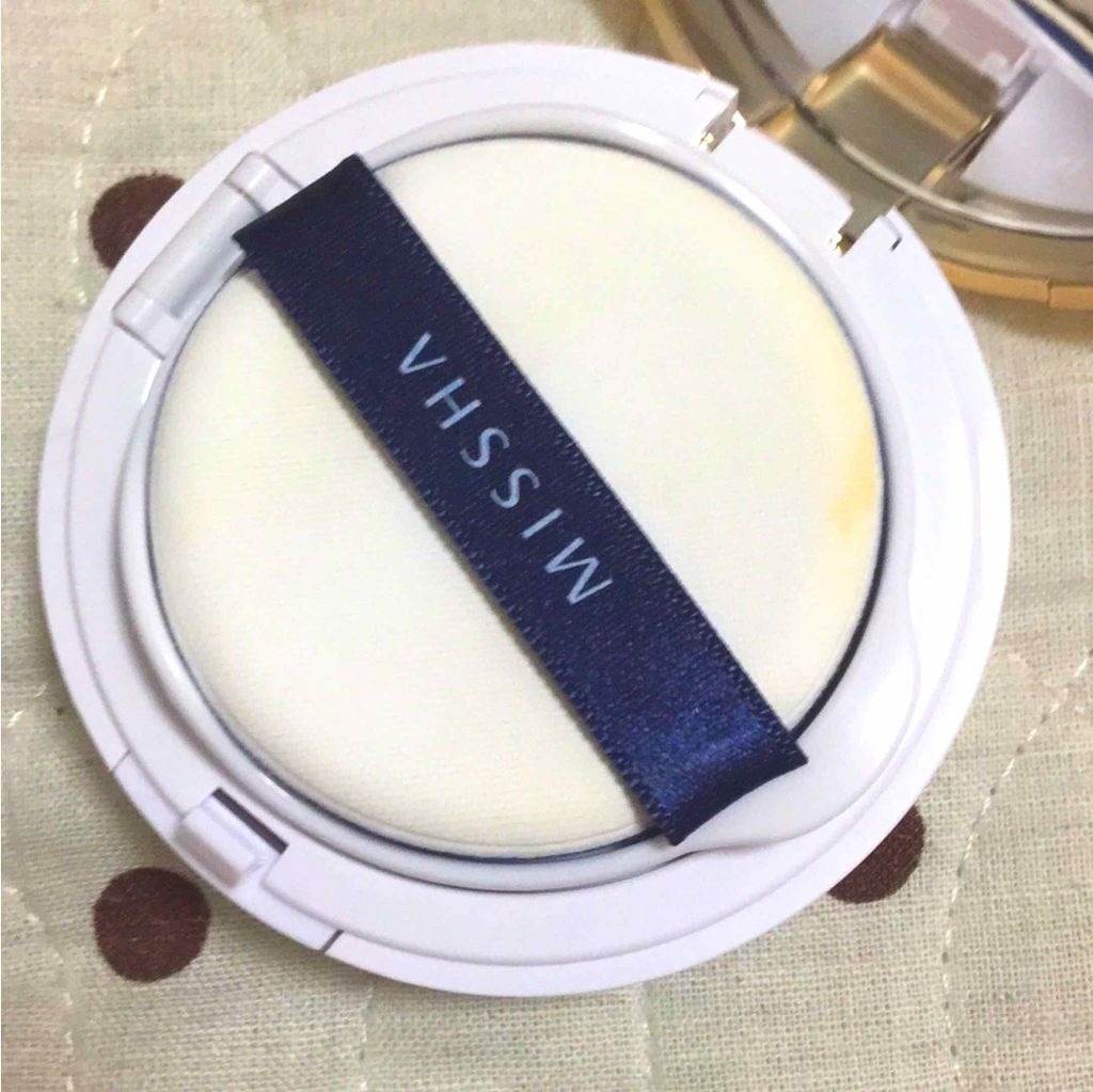 M クッション ファンデーション(モイスチャー)/MISSHA/クッションファンデーションを使ったクチコミ(2枚目)