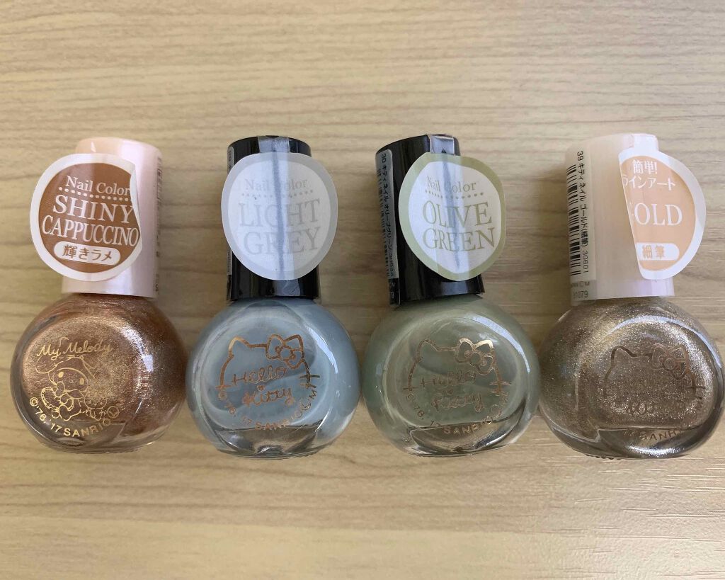 サンリオネイル/DAISO/マニキュアを使ったクチコミ(3枚目)