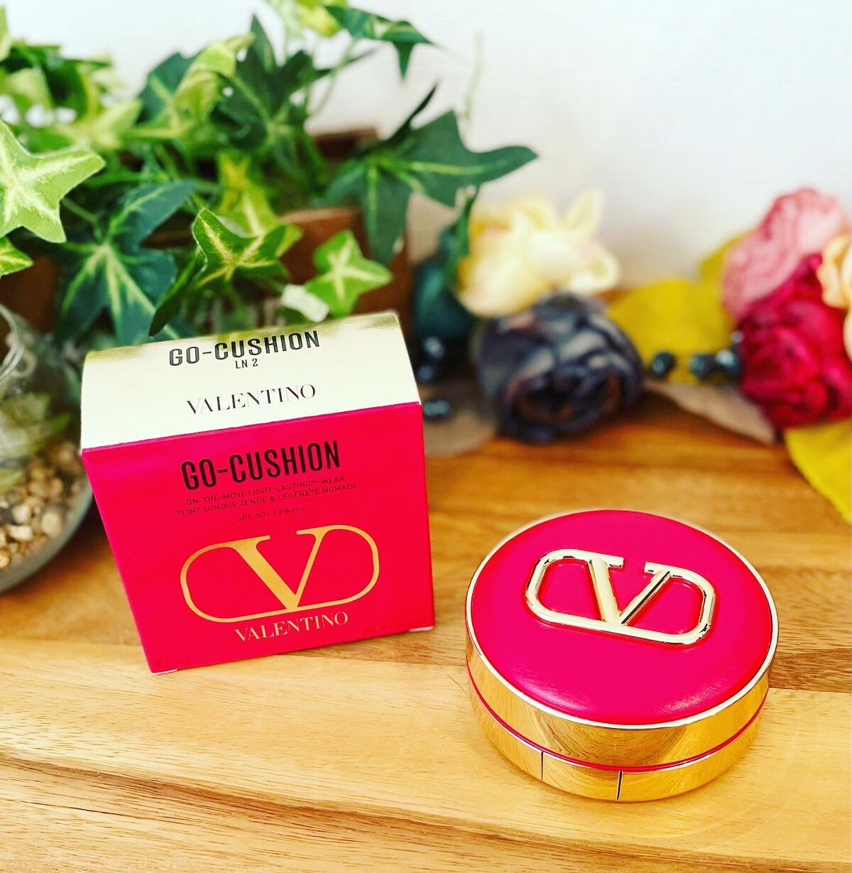 ヴァレンティノ ビューティ GO クッションのクチコミ「VALENTINO BEAUTY
GO CUSHION
LN2 標準的な肌色
SPF50+  .....」（1枚目）