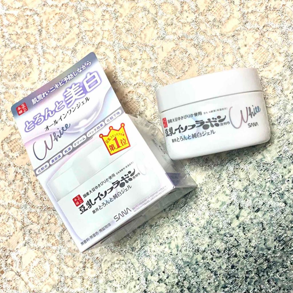 とろんと濃ジェル 薬用美白 N/なめらか本舗/オールインワン化粧品を使ったクチコミ(1枚目)