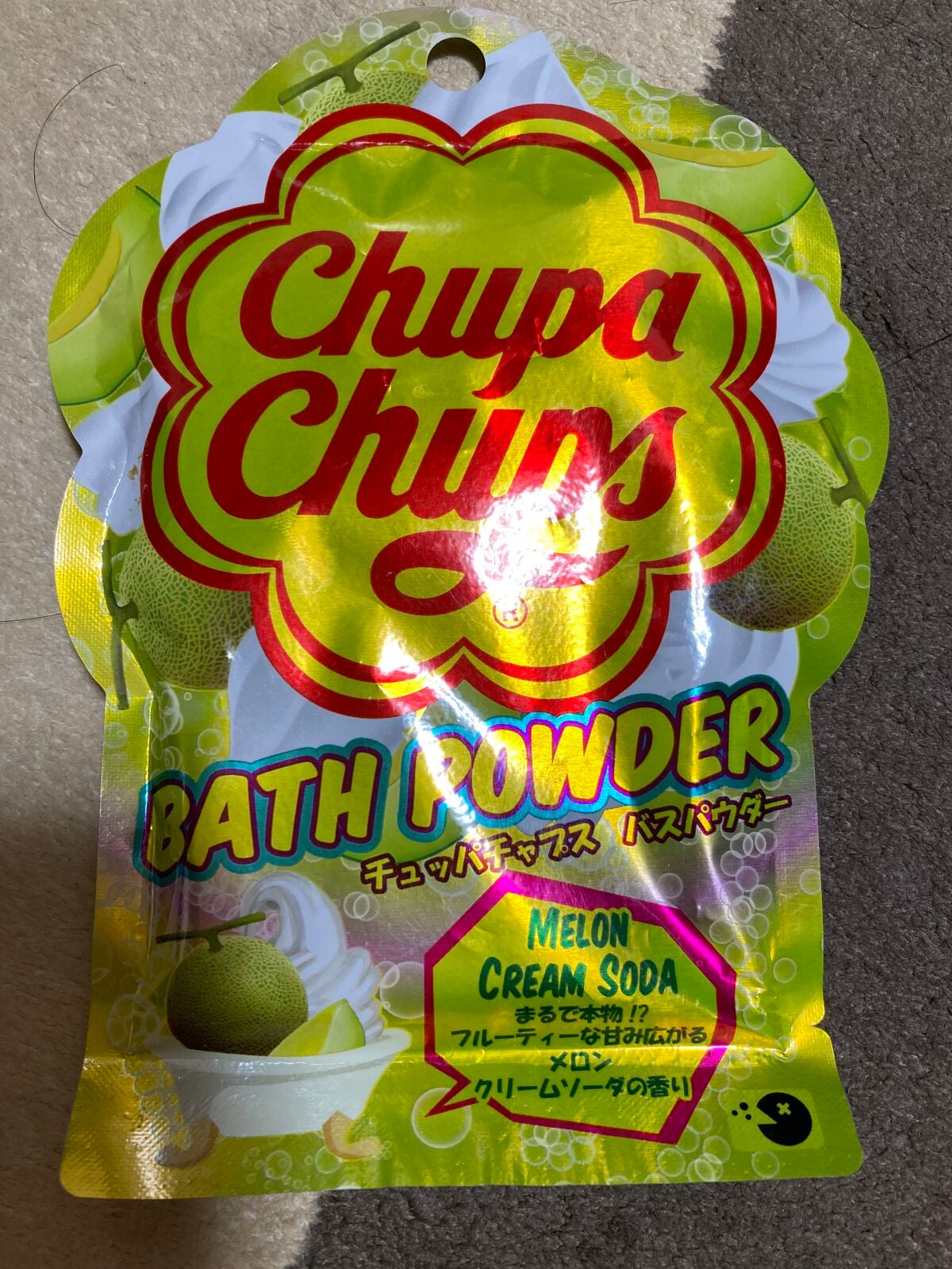 チュッパチャプス バスパウダー メロンクリームソーダの香り/紀陽除虫菊/入浴剤を使ったクチコミ(1枚目)