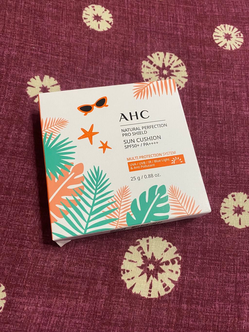 ナチュラルパーフェクションプロシールドサンクッション/AHC/クッションファンデーションを使ったクチコミ(1枚目)