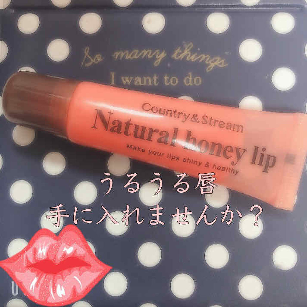 ハニーフルリップ R/カントリー&ストリーム/リップ美容液を使ったクチコミ（1枚目）