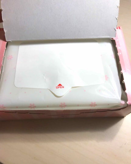 メイク落としシート/セリア/クレンジングシートを使ったクチコミ(2枚目)