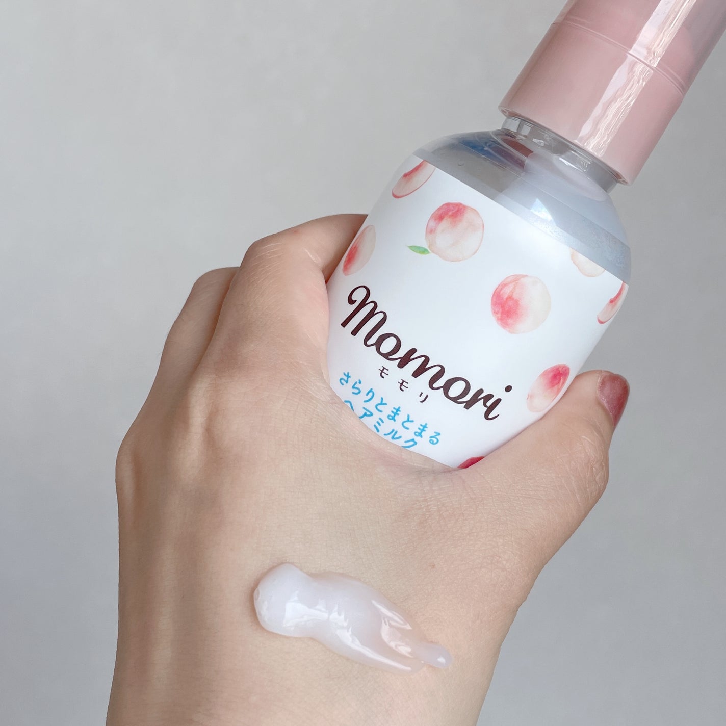 さらりとまとまるヘアミルク/モモリ/ヘアミルクを使ったクチコミ(2枚目)