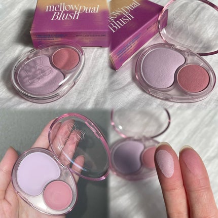 デュアルチークメロウ/fwee/ジェル・クリームチークを使ったクチコミ(6枚目)