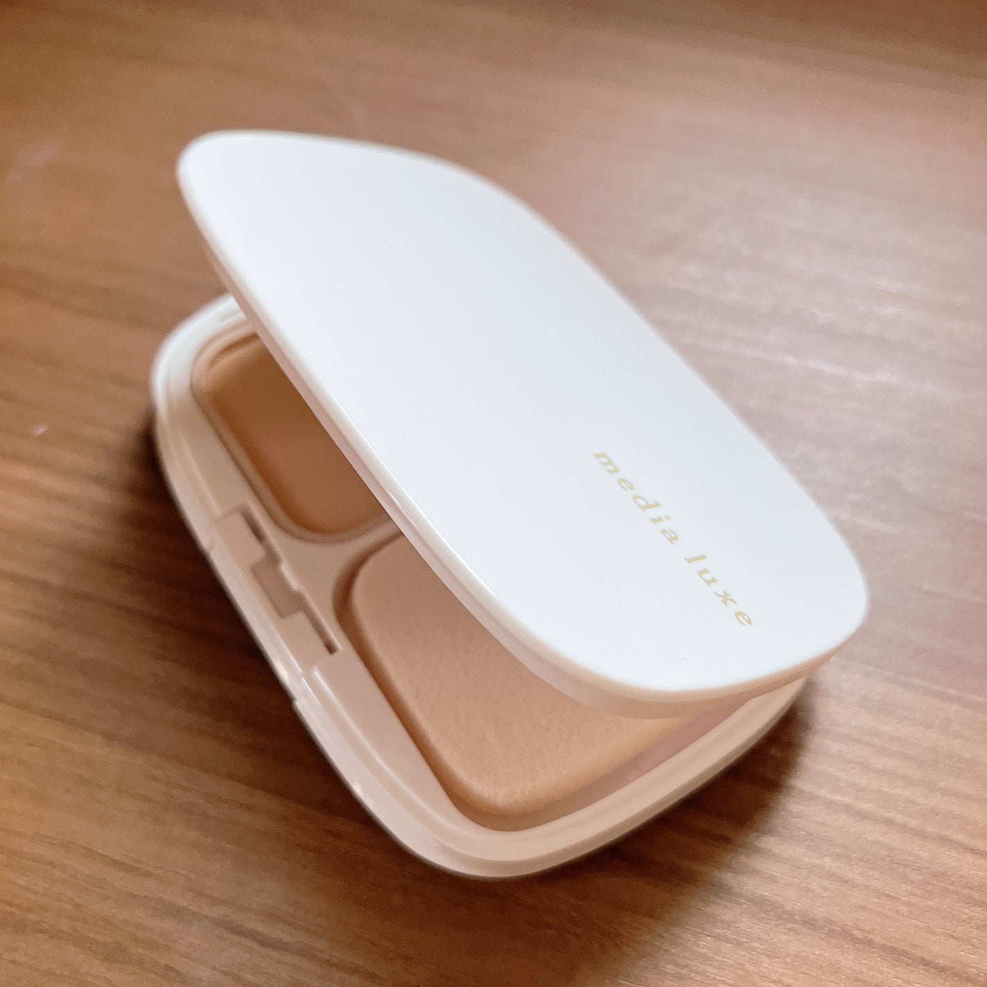 パウダーファンデーション/media luxe/パウダーファンデーションを使ったクチコミ(6枚目)