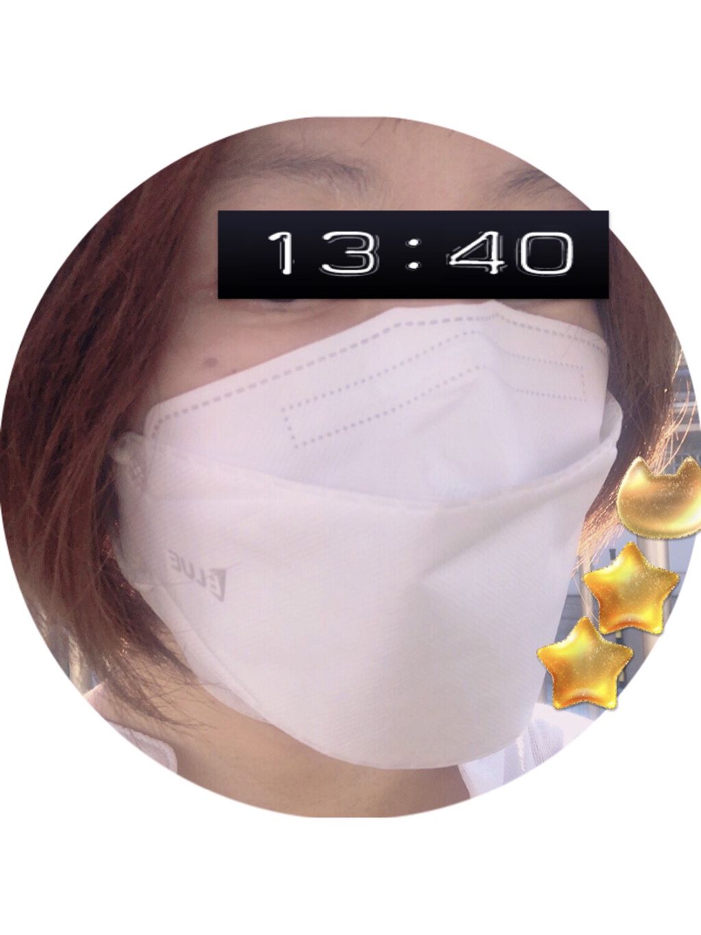 マスク KF94 イェップンオンニ/BLUE/マスクを使ったクチコミ（2枚目）