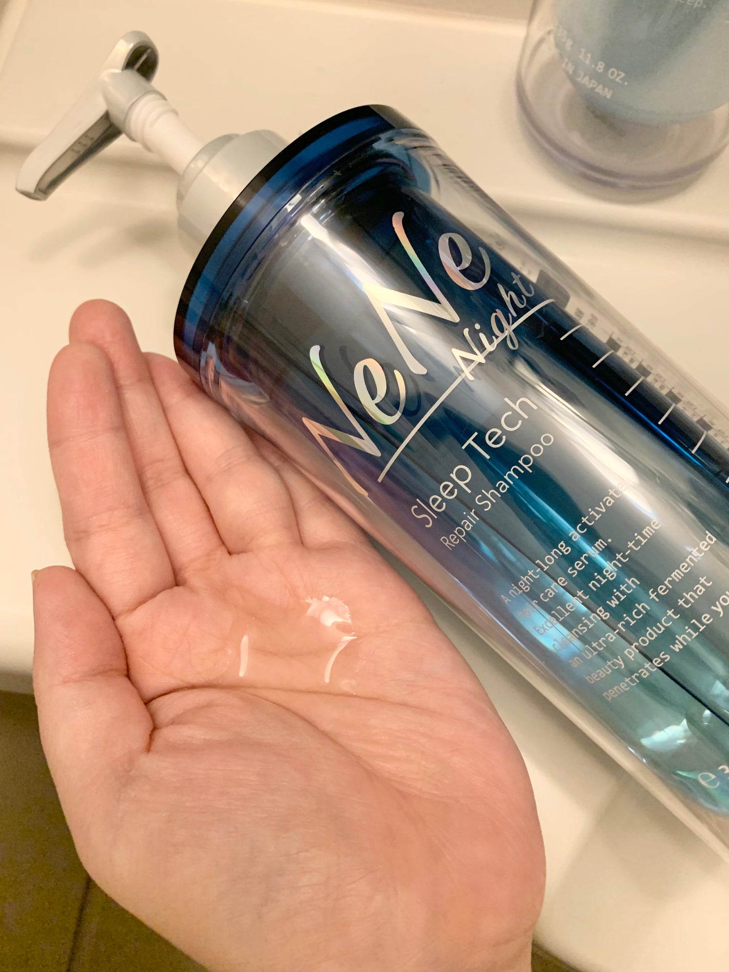 スリープテック リペア シャンプー/ヘアトリートメント/NeNe Night/市販シャンプーを使ったクチコミ(2枚目)