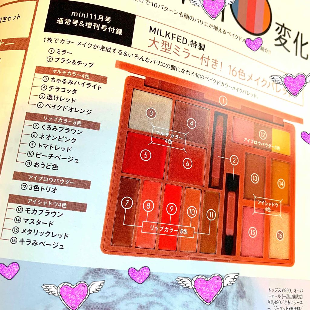 mini 2019年11月号/mini /雑誌を使ったクチコミ（2枚目）