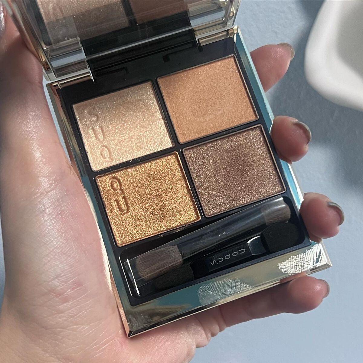 シグニチャー カラー アイズ/SUQQU/アイシャドウパレットを使ったクチコミ(9枚目)