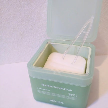 ティーツリー トラブルパッド/MEDIHEAL/トナーパッドを使ったクチコミ(5枚目)