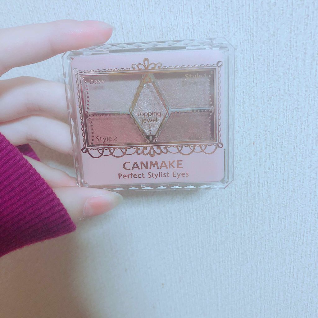 【旧品】パーフェクトスタイリストアイズ/キャンメイク/アイシャドウパレットを使ったクチコミ(1枚目)
