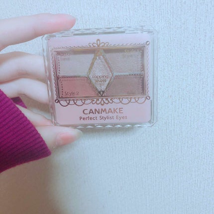 【旧品】パーフェクトスタイリストアイズ/キャンメイク/アイシャドウパレットを使ったクチコミ(1枚目)