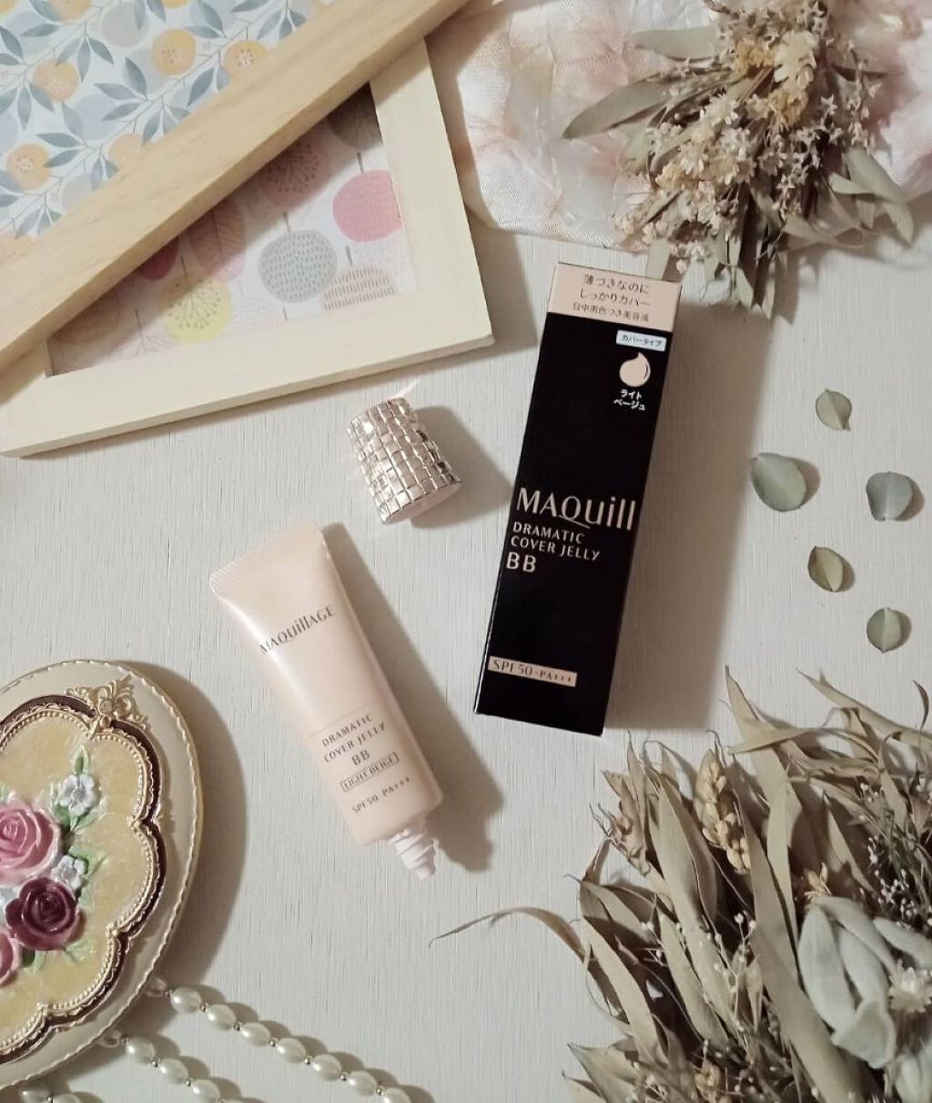 ドラマティック カバージェリー BB		 ライトベージュ/マキアージュ/BBクリームを使ったクチコミ（2枚目）