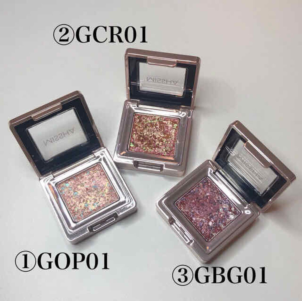 グリッタープリズム シャドウ/MISSHA/グリッターを使ったクチコミ（2枚目）