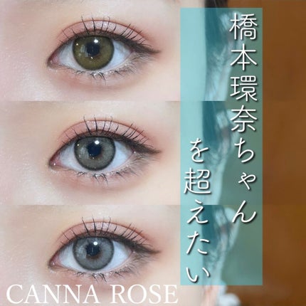 CANNA ROZE 1year/URIA i-DOL/カラーコンタクトレンズを使ったクチコミ(1枚目)