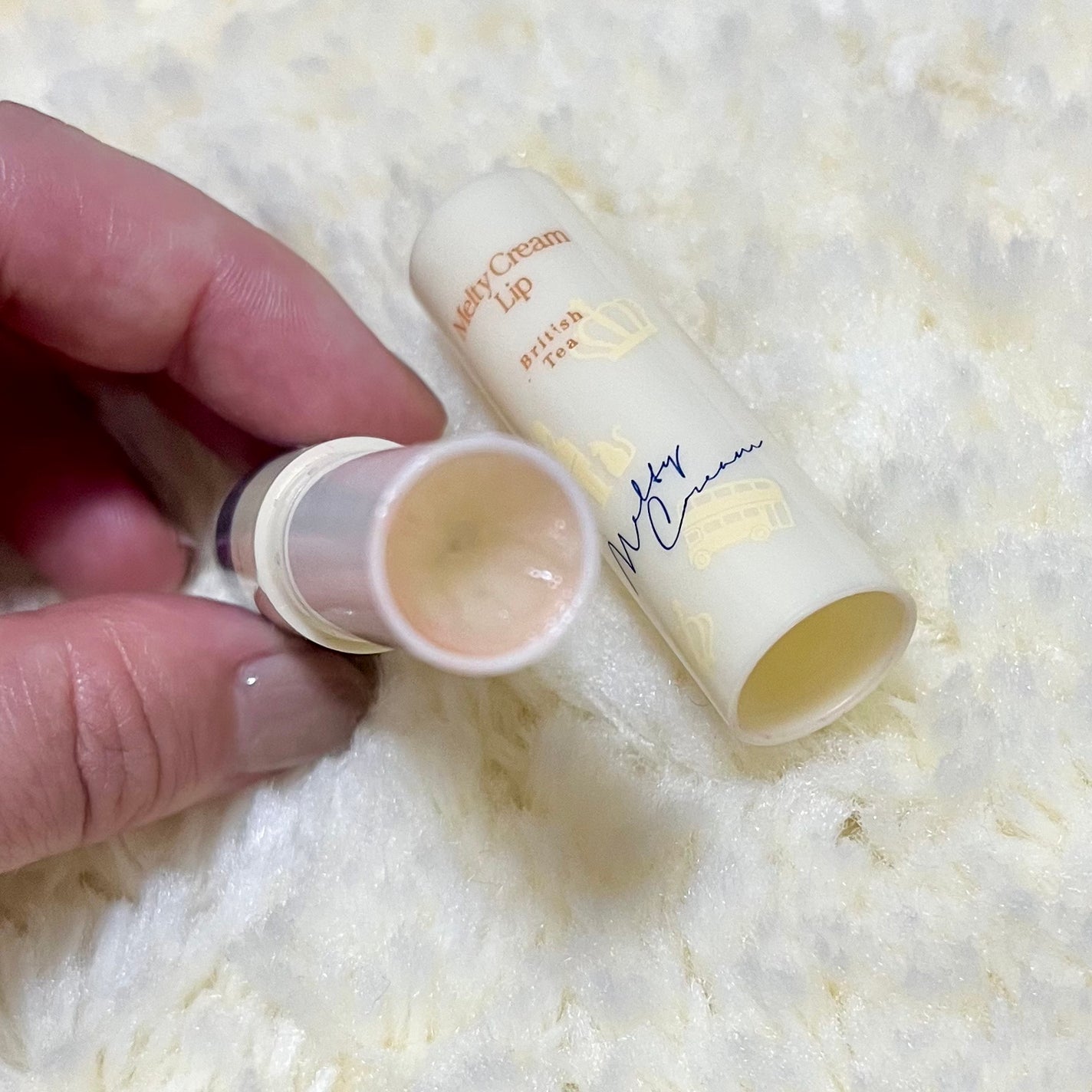 メルティクリームリップ/メンソレータム/リップクリームを使ったクチコミ(2枚目)