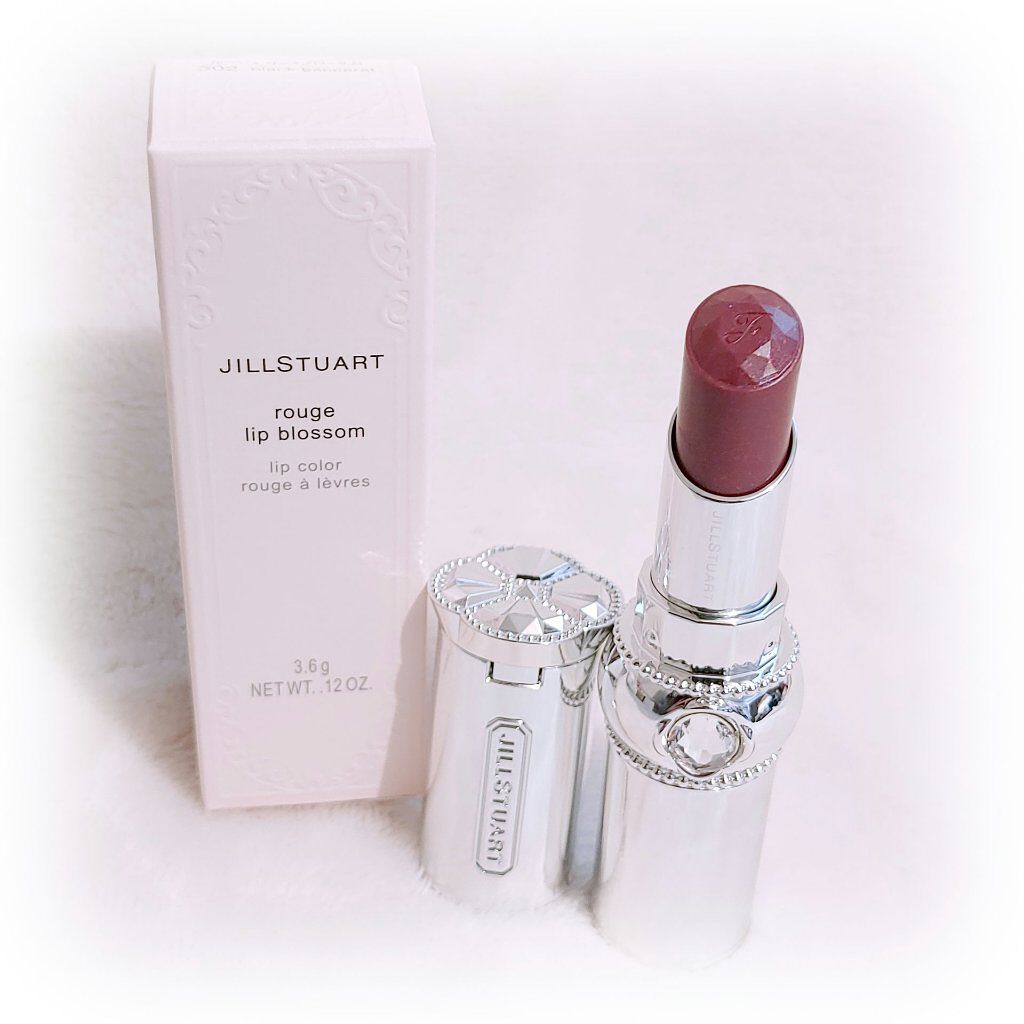 ルージュ リップブロッサム グロウトップコート/JILL STUART/口紅を使ったクチコミ（1枚目）