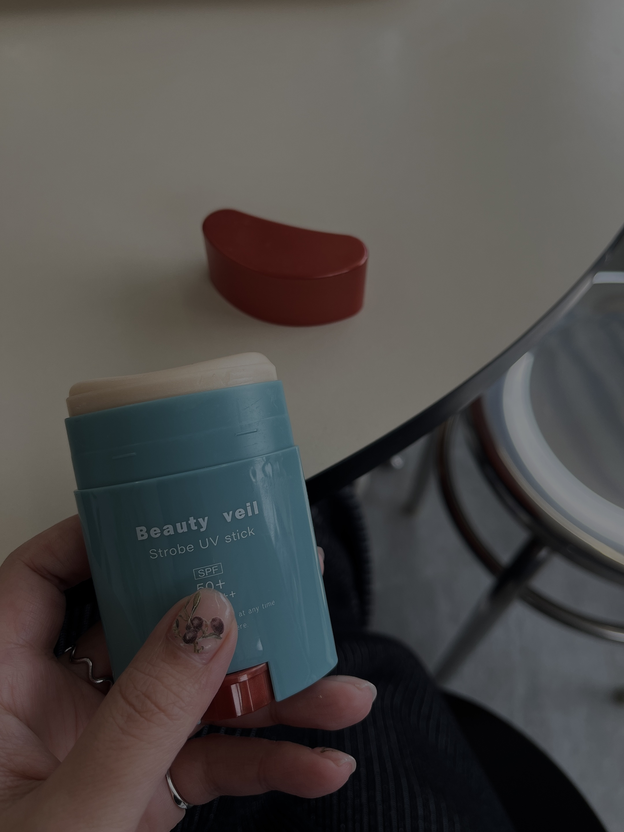 ストロボUVスティック/Beauty veil/日焼け止めスティックを使ったクチコミ（1枚目）