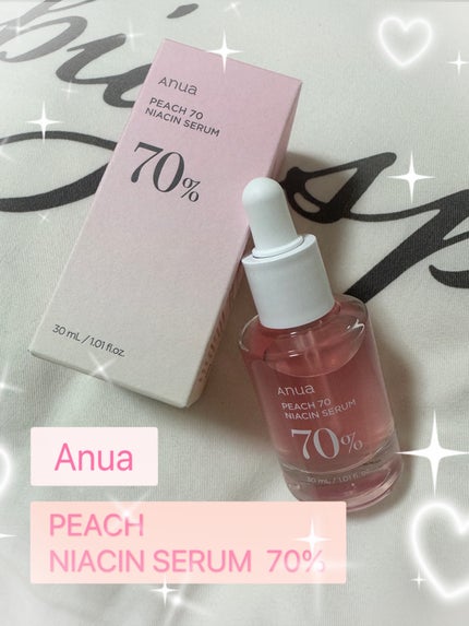 桃70%ナイアシンセラム/Anua/美容液を使ったクチコミ(1枚目)