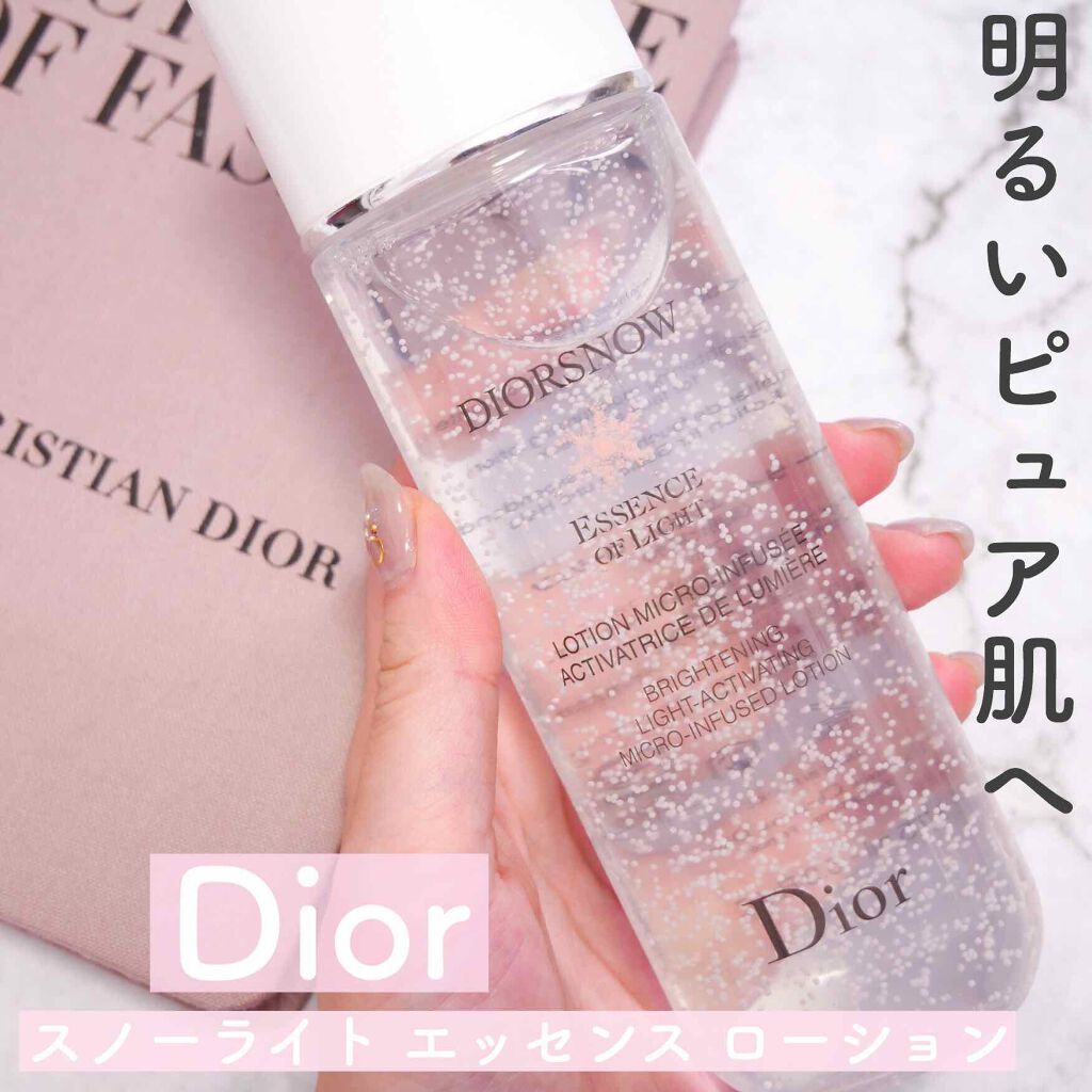 スノー ライト エッセンス ローション (薬用化粧水) (医薬部外品)/Dior/化粧水を使ったクチコミ(1枚目)