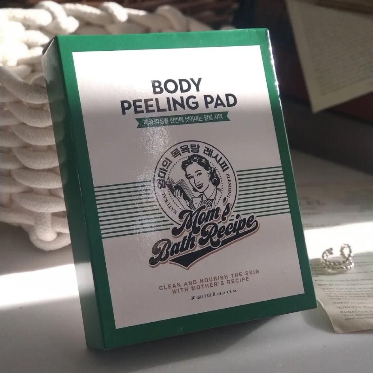 ボディピーリングパッド/Mom’s Bath Recipe/ピーリングを使ったクチコミ(1枚目)