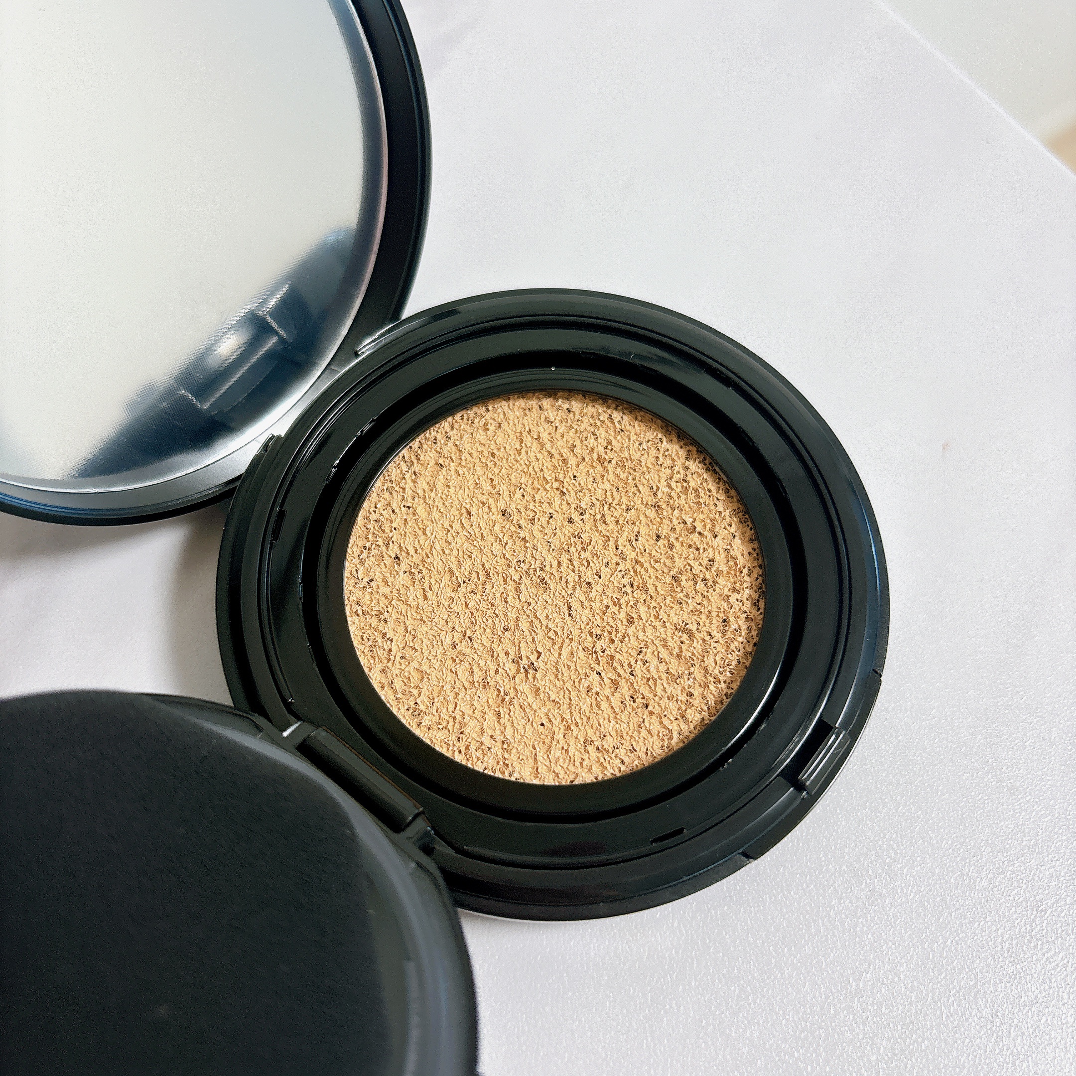 ドラマティックエッセンスクッション グロウ/マキアージュ/クッションファンデーションを使ったクチコミ（3枚目）