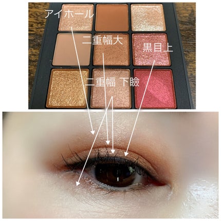 サマーソルスティス アイシャドーパレット/NARS/アイシャドウパレットを使ったクチコミ(2枚目)