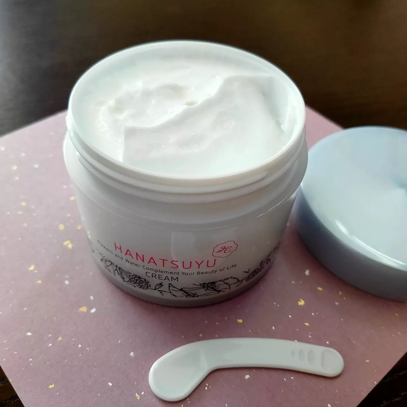 クリーム/HANATSUYU/フェイスクリームを使ったクチコミ(4枚目)