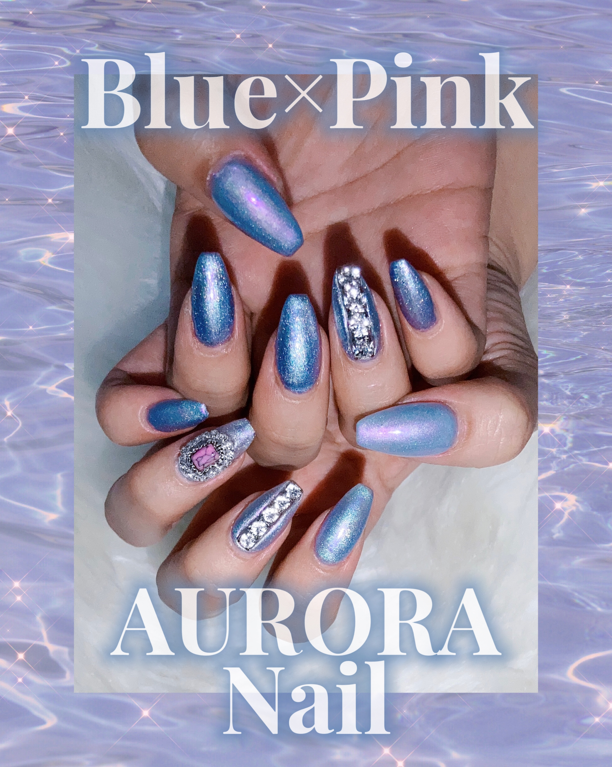 パル カラージェル パーティーブルー/キャンドゥ/ジェルネイルを使ったクチコミ（1枚目）