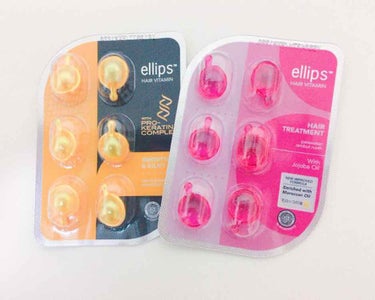 ヘアーオイル【トリートメント】/ellips/ヘアオイルを使ったクチコミ（3枚目）